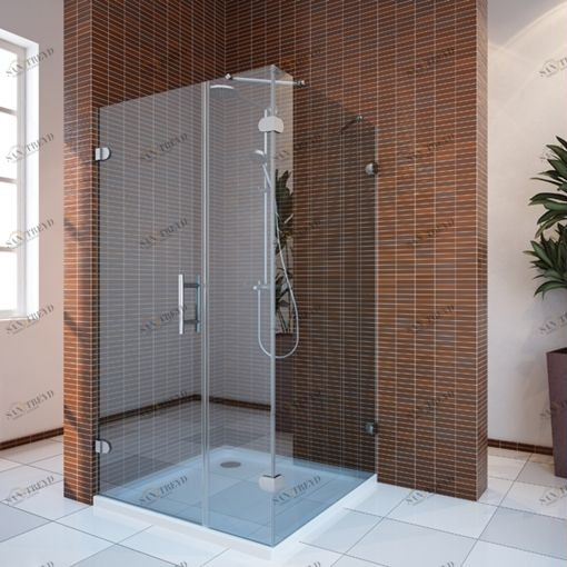 Душевая кабина 95x95 GK-003A стекло прозрачное GUTEWETTER LUX SQUARE 95X95GK003A