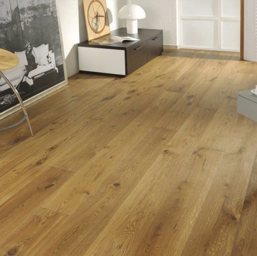 Паркетная доска Coswick Искусство и ремесло Вена Дуб Рустик (Гладкая) 2100х190 мм 11337919 - Вид №4