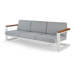 3-местный алюминиевый мягкий садовый диван