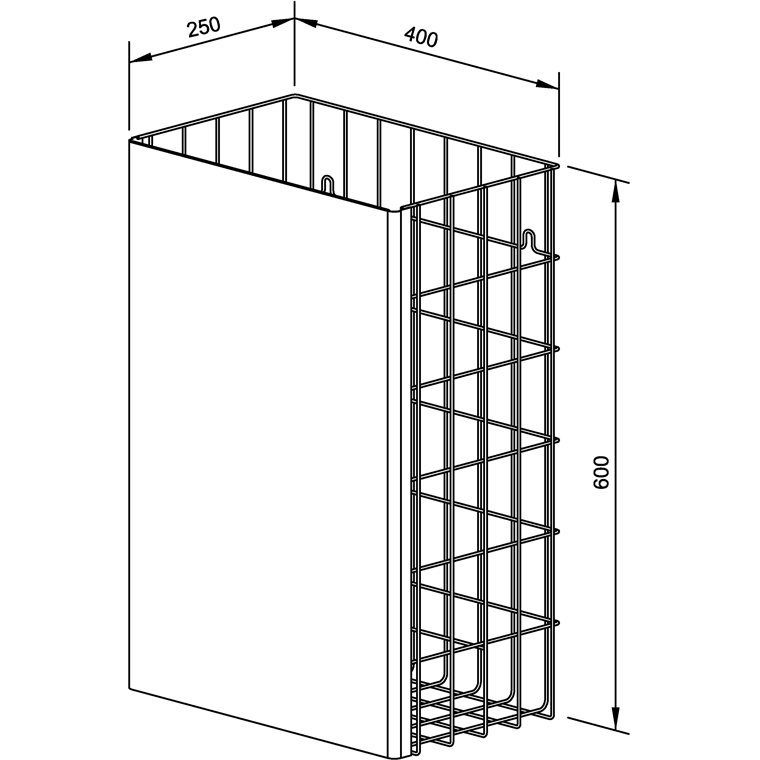 731670 Урна для мусора ПП151 WAGNER_EWAR Wagner Ewar  - Вид №1