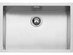 Раковина с одной чашей из нержавеющей стали