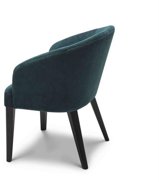 Origins 1971 Кресло из ткани с подлокотниками Doris sun-id-1413042 - Вид №2