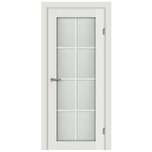 Комплект двери Пьемонт со стеклом 80x200 см Hardflex белый без доборов