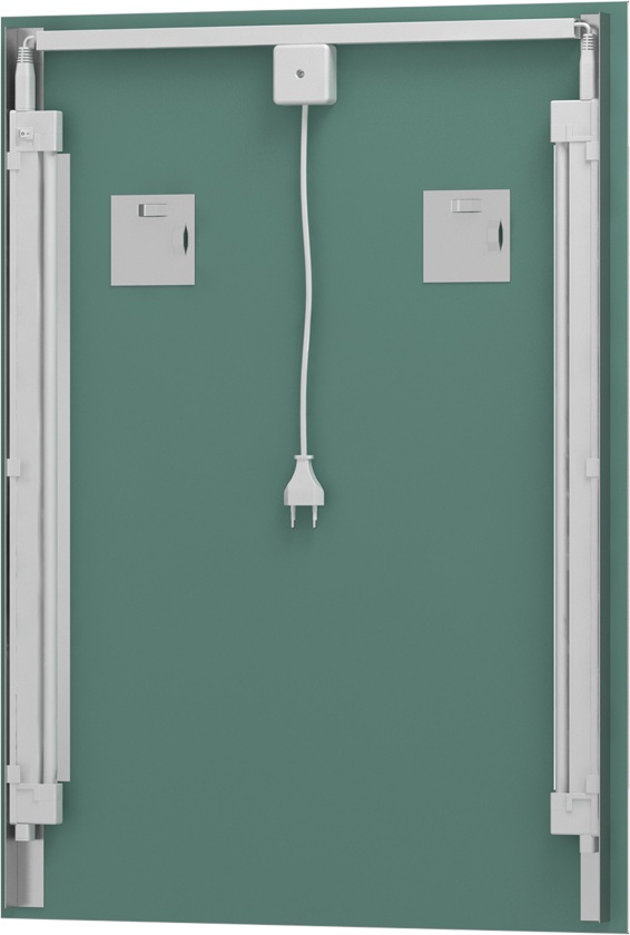 BY 2020 Зеркало с 2-мя встроенными LUM-светильниками 40 W EVOFORM Lumline - Вид №2