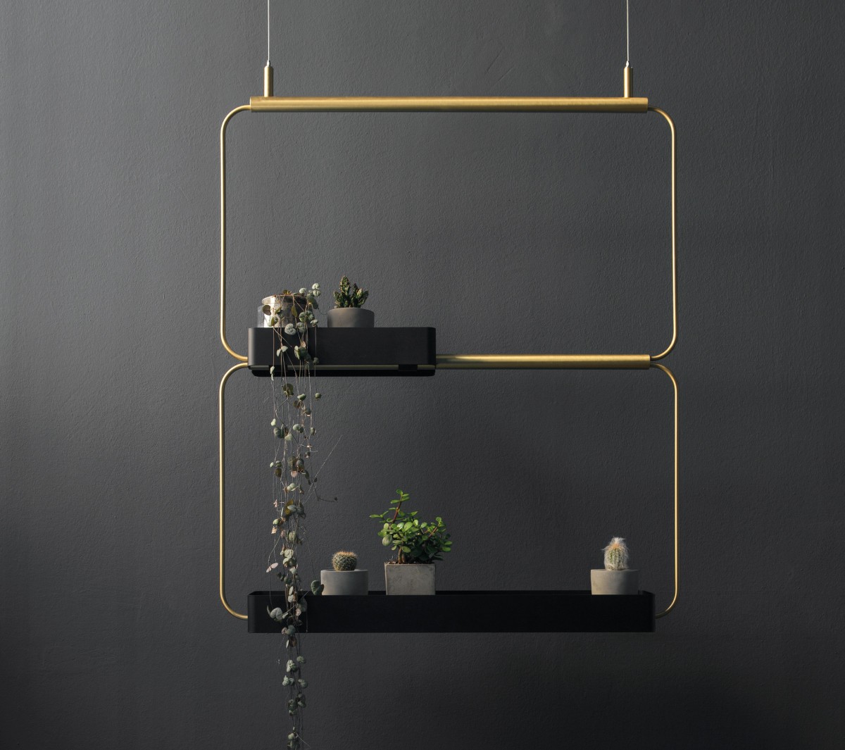 Ex.T Nudo Подвесная или настенная модульная система nudo-ottone_4 - Вид №12