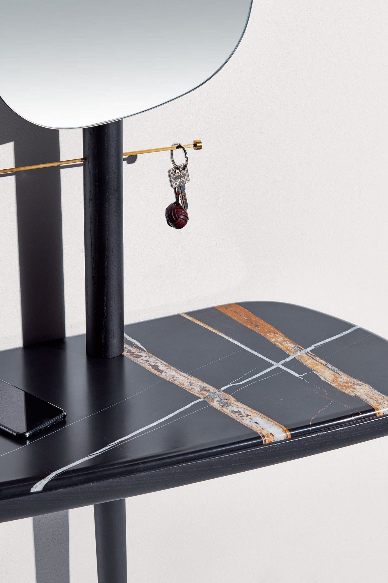 Мраморное зеркало Sahara Noir для входа NOMON Moments ARCH-00110027 - Вид №3