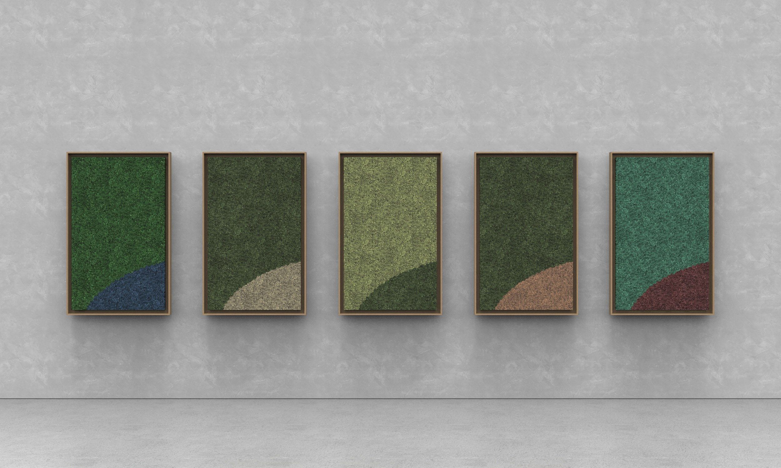 Акустическая панель из мха GREENMOOD FRAMED HARMONY ARCH-00128753 - Вид №11