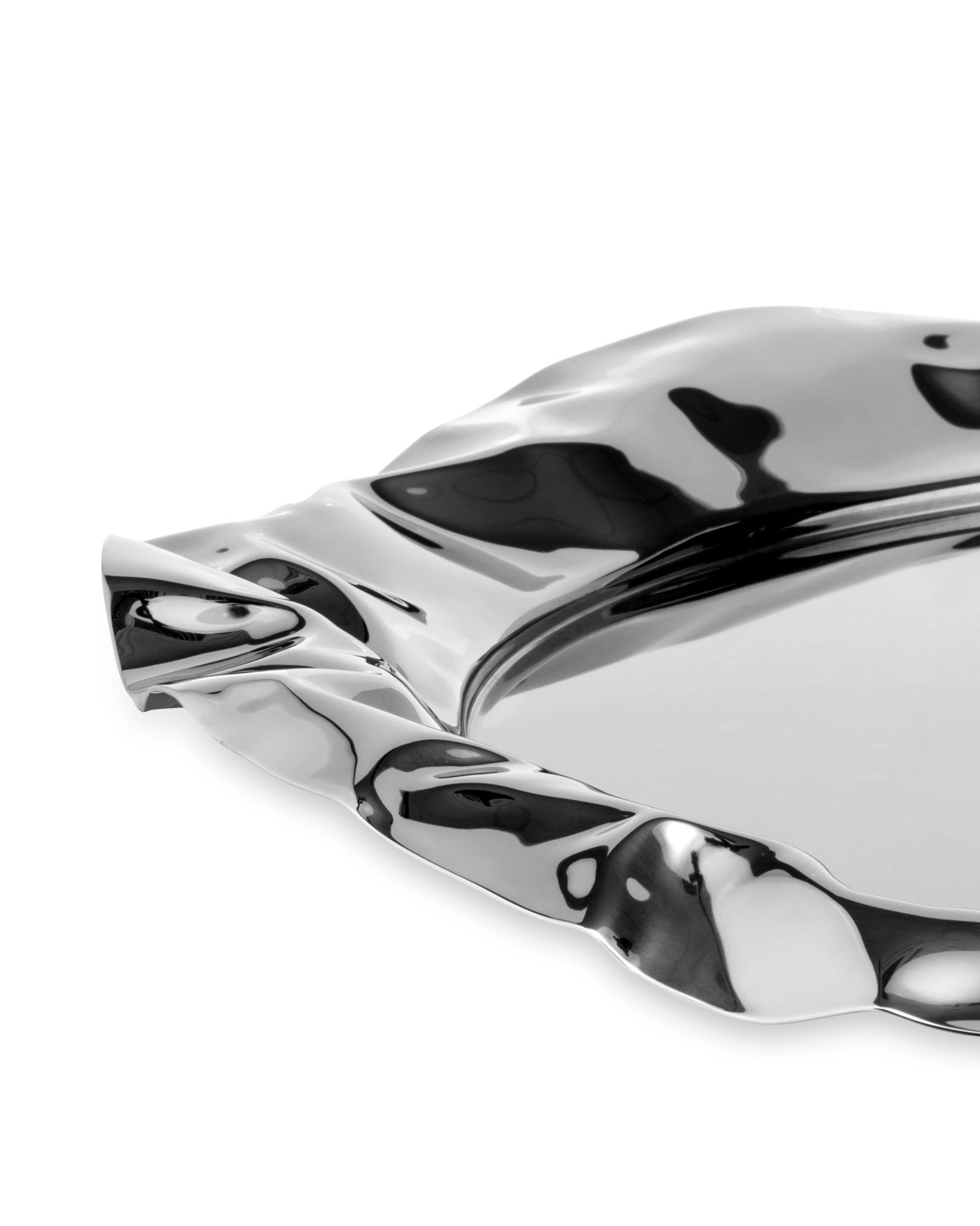 Поднос круглый Alessi Foix 90039 - Вид №4