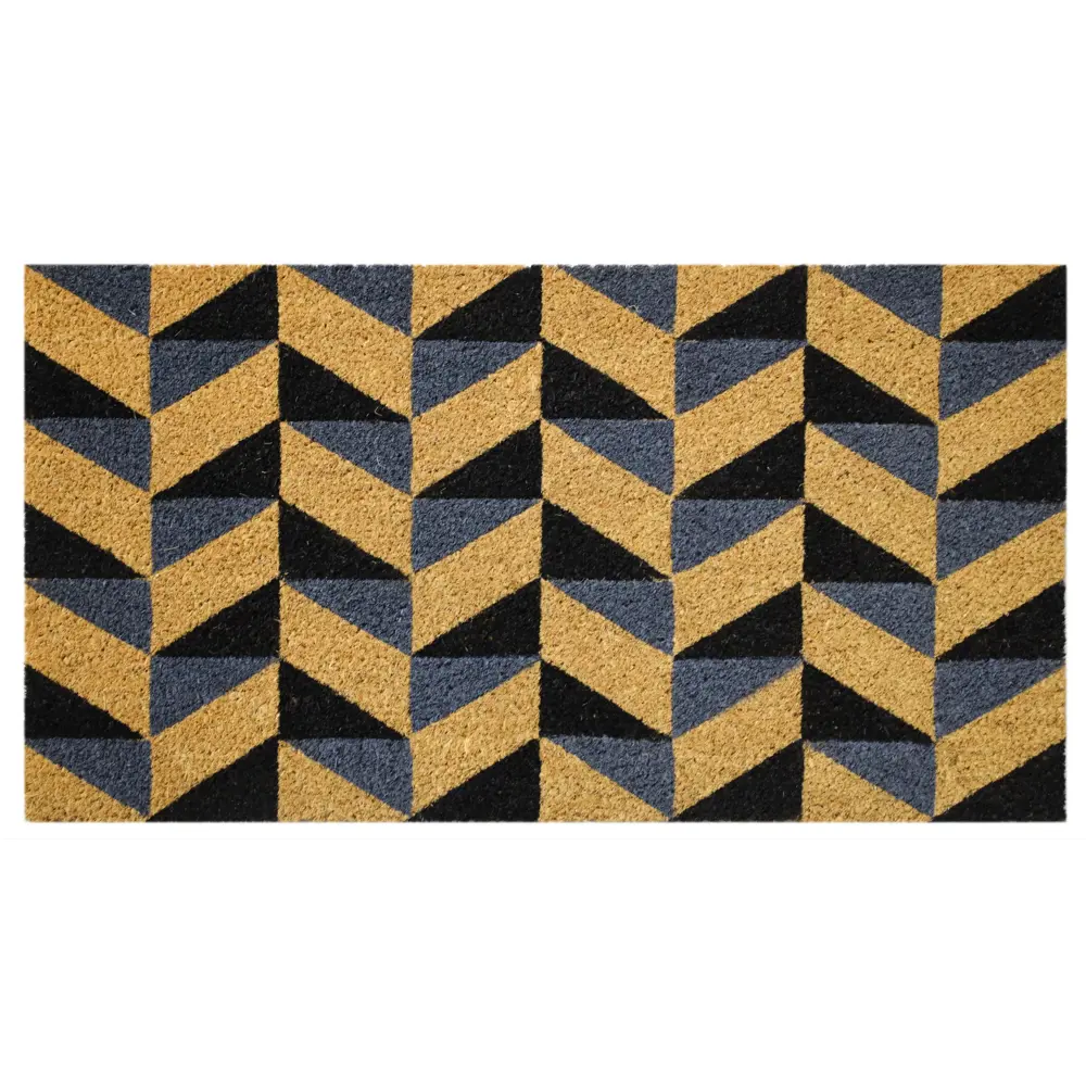 Коврик декоративный Velcoc Kera 9 40x75 см кокос цвет бежево-серый STLM-2137581 - Вид №4