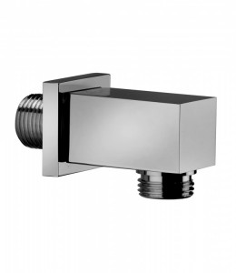 897 Отвод водопроводный квадратный с фланцем. Bongio Wellness