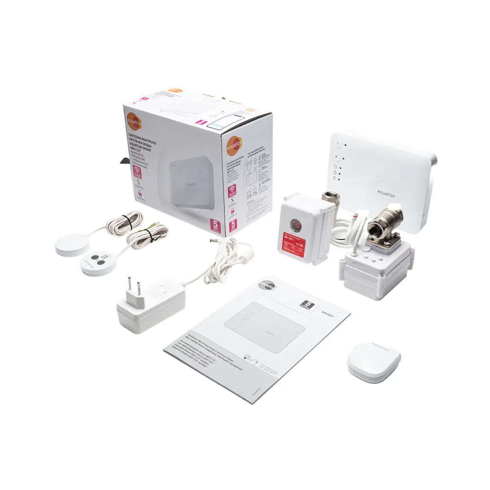 Система контроля протечки воды Equation Smart Wi-Fi с автономным питанием 89337468 STLM-1326844 - Вид №1