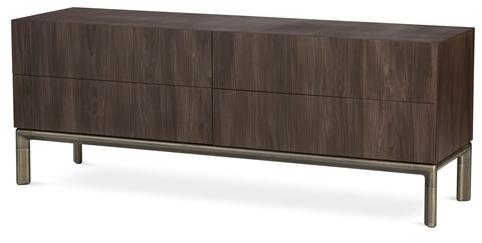 GHIDINI1961 Комод из фанерованной древесины Frame Sg302bw101 - Вид №1