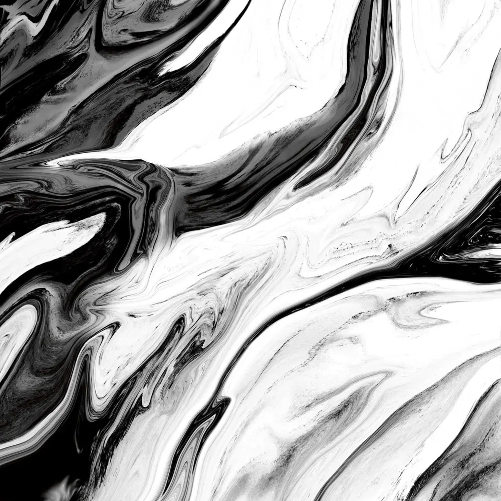 Керамогранит Black and white Mix 41х41 см 1.85 м² цвет бело-черный 85118430 STLM-2074599 Santreyd
