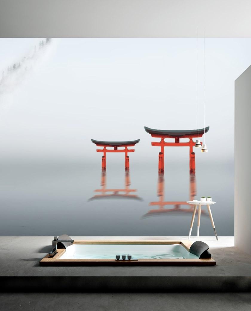 Baboon Пейзаж виниловые обои Bespoke sun-id-1355082 - Вид №1