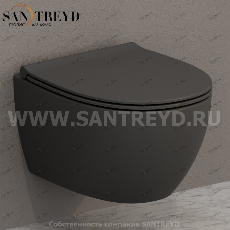 MDS04SK Подвесной унитаз настенный Белый Ceramica Globo 4ALL Италия