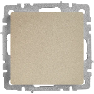 Заглушка IEK Brite цвет шампань