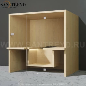 Effegibi AIR SA90600001 Сауна. Установка: к стене. Мощность: 6 кВт макс. Размеры: длина 217 см, ширина 162 см. Отделка: осина натуральная.