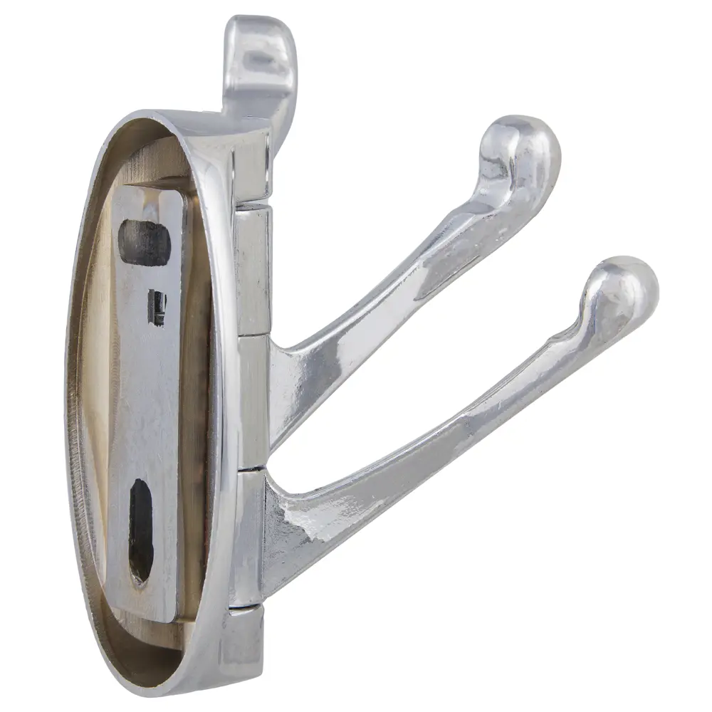 Крючок тройной Swivel, мини, металл, цвет хром LAMPLANDIA STLM-2104142 - Вид №1