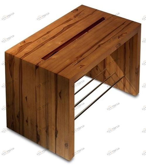 Vallvé Табурет для ванной из дерева Teka 2010026