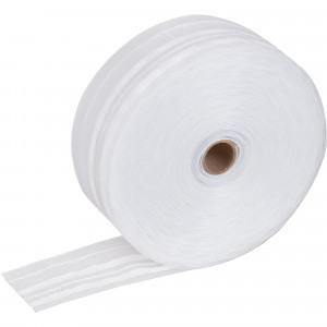 83164948 Лента шторная «Классика» органза 60 мм цвет прозрачный