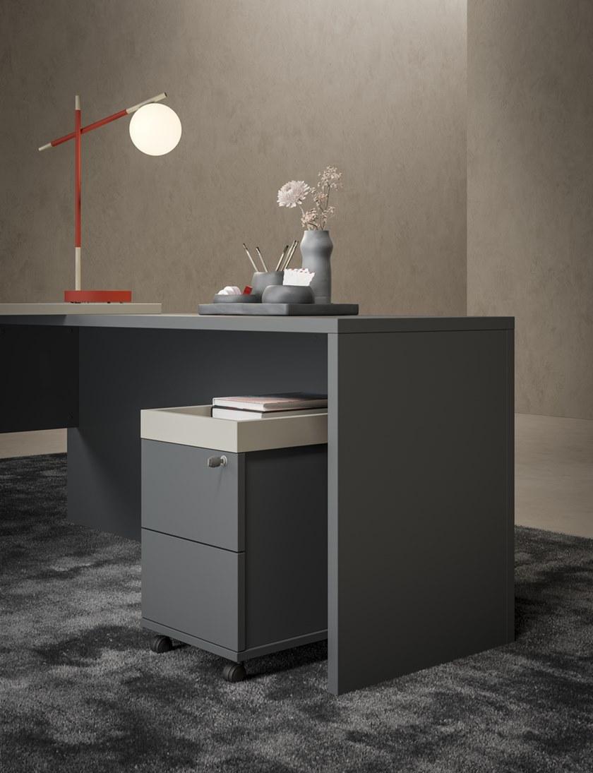 PROF Прямоугольный стол из fenix-ntm® с системой организации кабелей Entry sun-id-1424410 - Вид №7