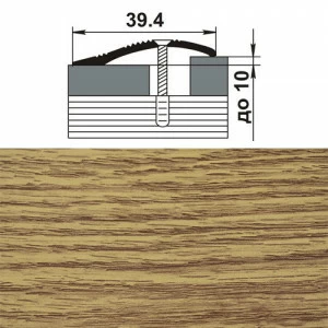 Профиль разноуровневый ПР 02.900.084 дуб универсал