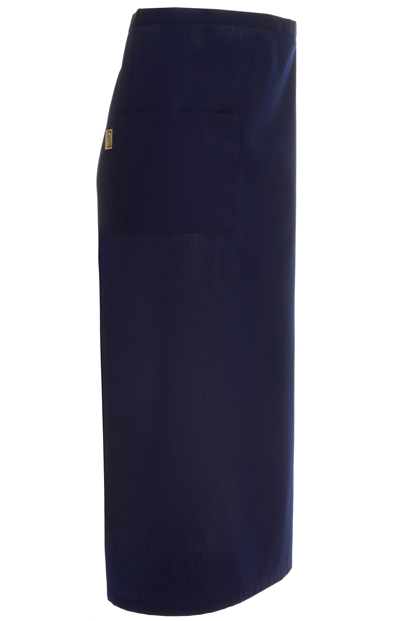 60130 Фартук удлиненный dark blue (темно-синий) HORECA  Одежда для официантов  размер  - Вид №4