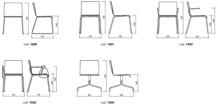 ALMA DESIGN Штабелируемый деревянный стул с подлокотниками Casablanca sun-id-1436912 - Вид №2