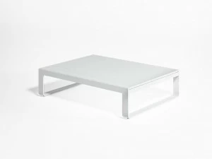 GANDIABLASCO Садовый журнальный столик из термо-лакированного алюминия Flat