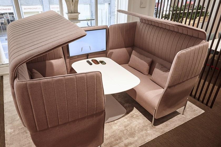 ESTEL GROUP Мягкий кожаный диван с высокой спинкой Dolly sun-id-1360779 - Вид №10