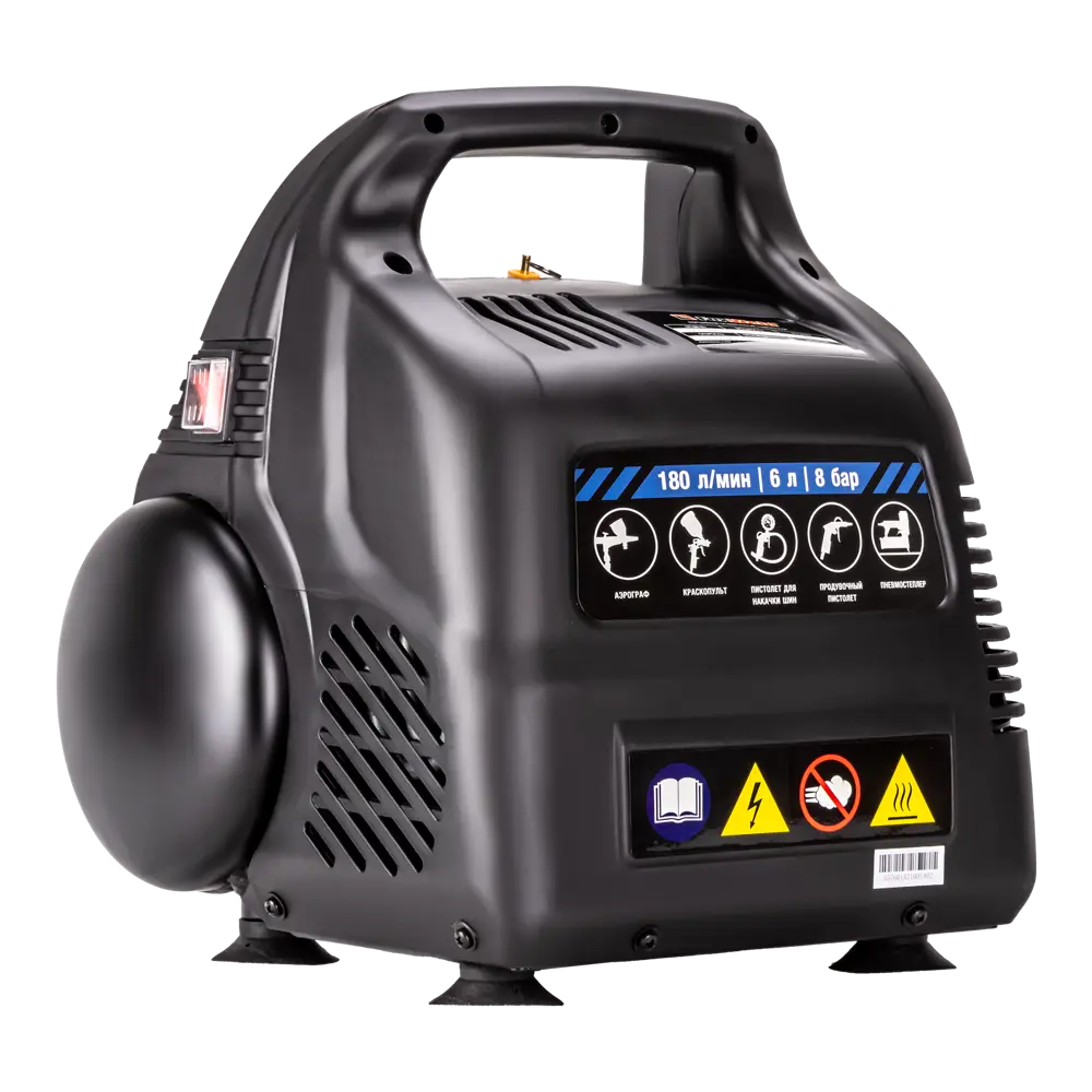 Компрессор АЭРУС 180/6 - безмасляный поршневой для пневмоинструмента 15309123 STLM-0846188 - Вид №2