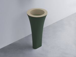 AMLA45-AV+AMPILT-AG+AMCOLT-MU Раковина Amedeo Tondo отдельностоящая cielo Enjoy + Amedeo