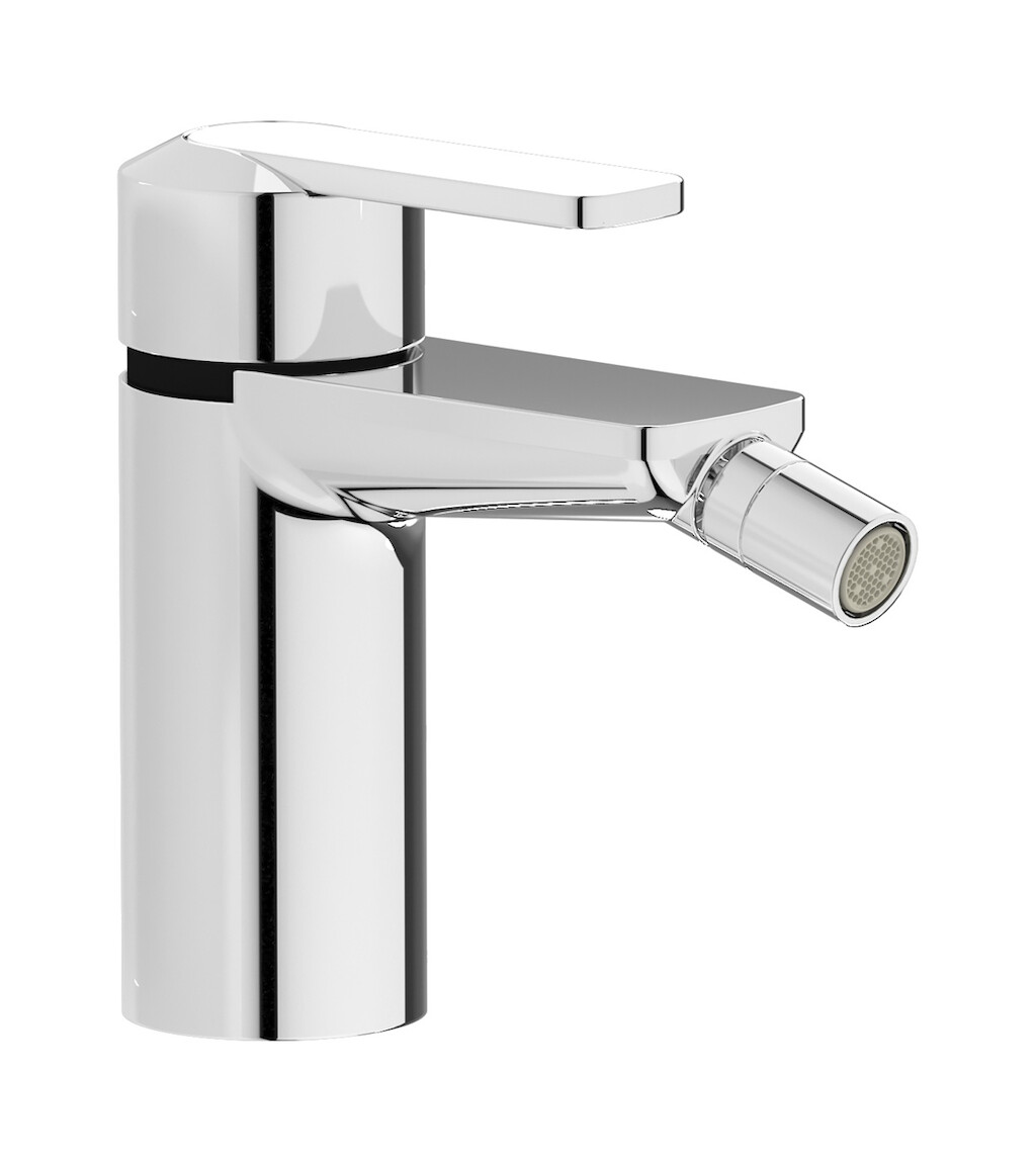 Смеситель для биде на 1 отверстие в комплекте с донным клапаном. WE ARE IB c6220cc Chrome C-67