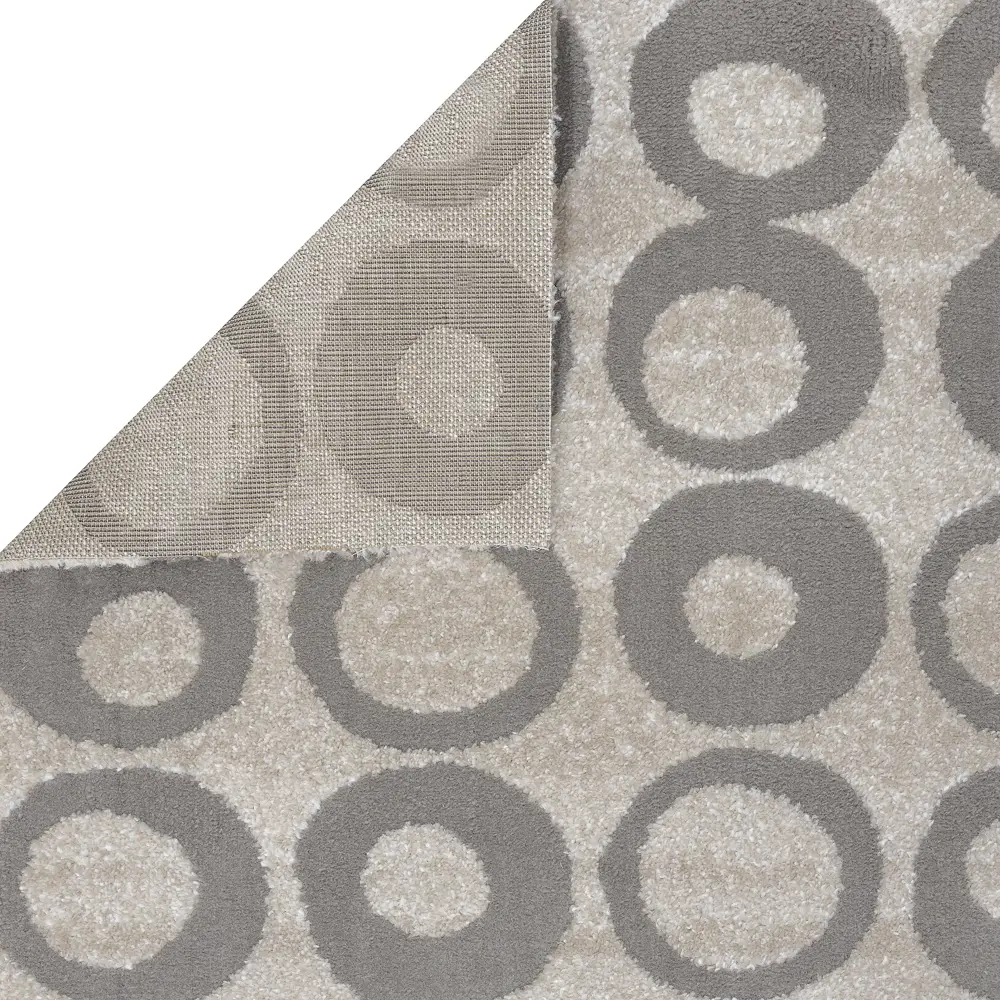 РОЯЛТАФТ Ковровое покрытие «Фризе Тач» с круговым узором, 3 м бежевое 89337431 STLM-0890558 - Вид №3