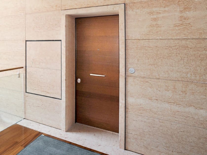 Огнестойкая бронированная входная дверь Gasperotti FIRE EI2 30 ARCH-00123704