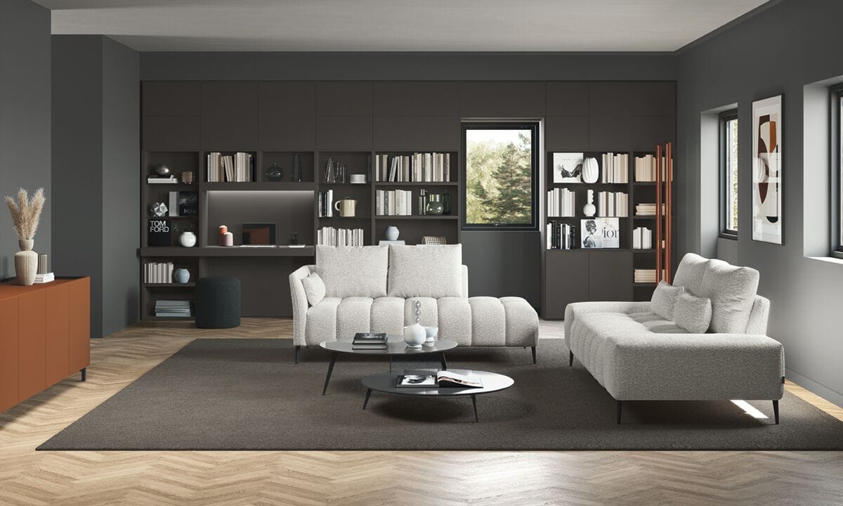 Модульный тканевый диван Febal Casa подпись ARCH-00038701 - Вид №17