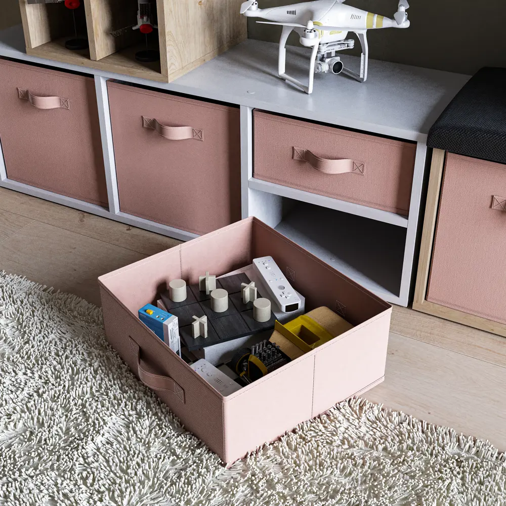 Spaceo Kiss - текстильный органайзер для порядка в шкафу 81990610 Kub STLM-0016744