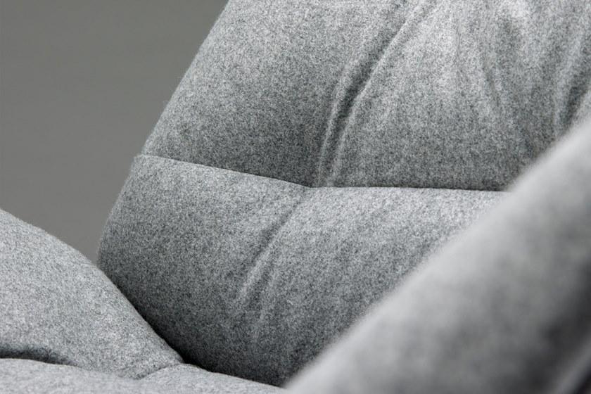 Thonet 4-спицевое тканевое кресло с подлокотниками 808 sun-id-1399577 - Вид №7