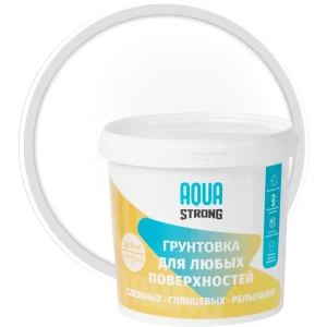 Грунтовка для любых поверхностей Aquastrong 4 кг 87404203 STLM-2033285
