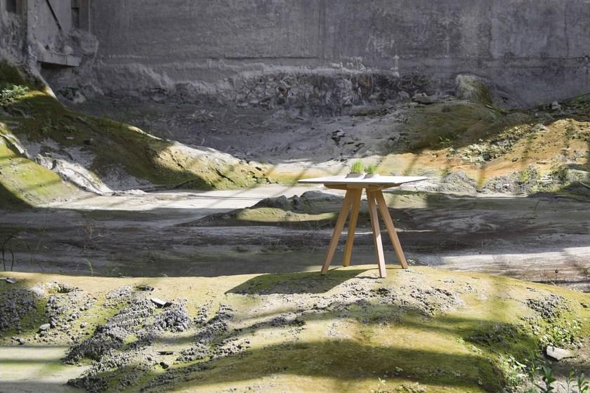 Bentu Design Бетонный стол квадратный sun-id-1424238 - Вид №1