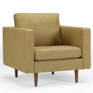 Кресло Otto, дуб/орех, песочное