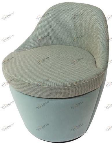 HUGUES CHEVALIER Вращающееся кресло из ткани Saint-germain sun-id-1446509