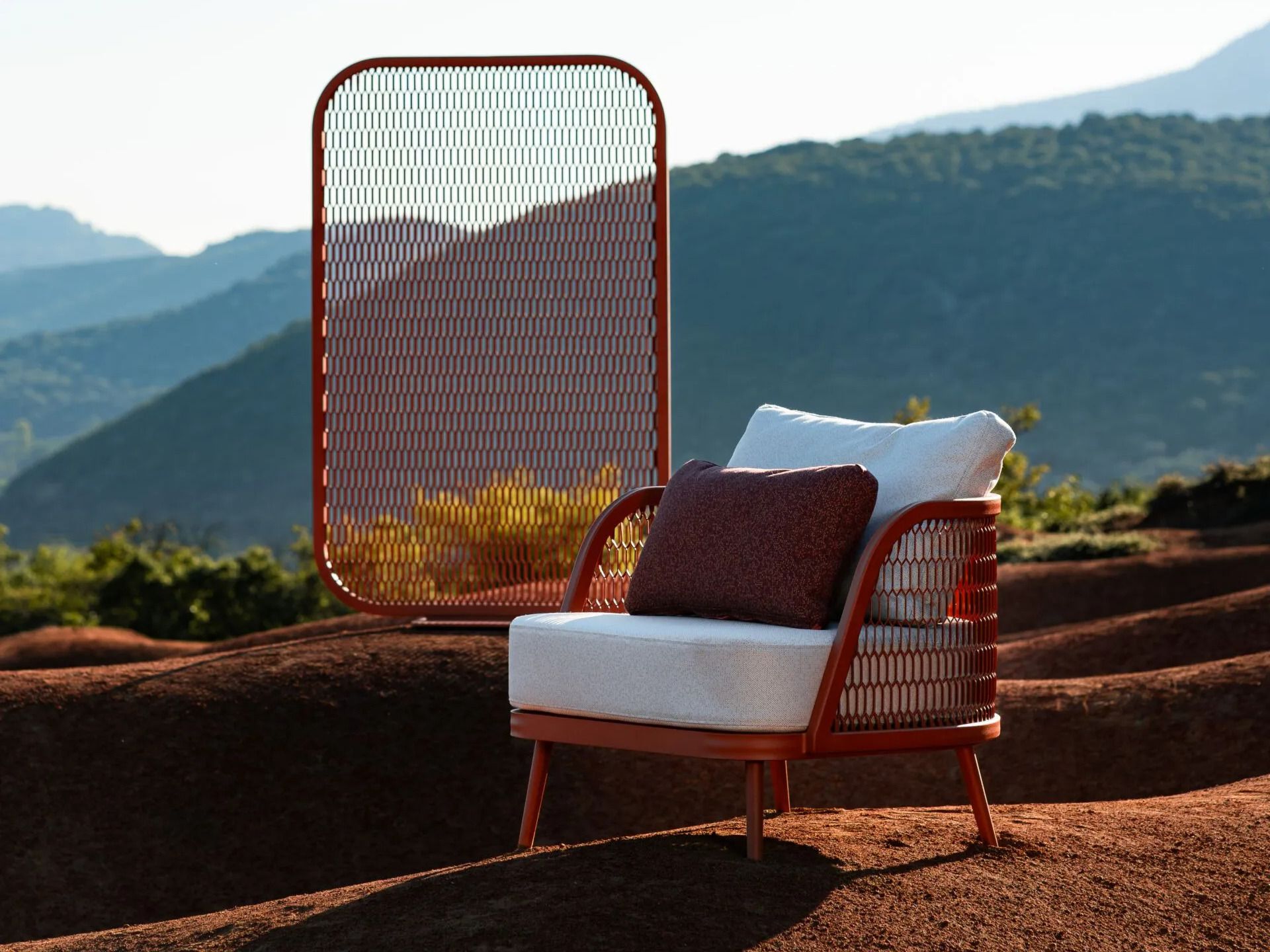 Алюминиевый стул с порошковым покрытием с подлокотниками 10Deka Ventura ARCH-00091651 - Вид №5