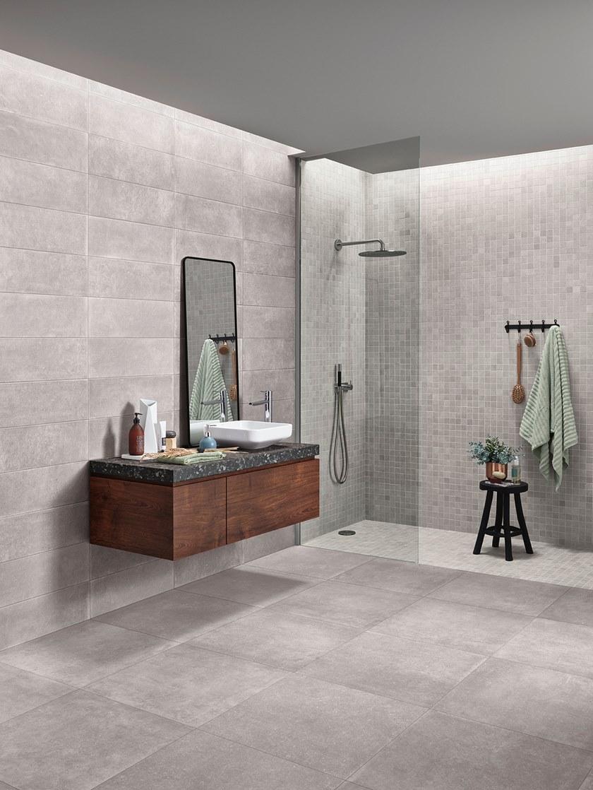 Love Tiles Белая плитка для стен с эффектом бетона Pulse sun-id-1443846 - Вид №1