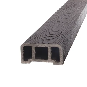 Перила прямоугольные Groentec ДПК 45x92x3000 мм венге