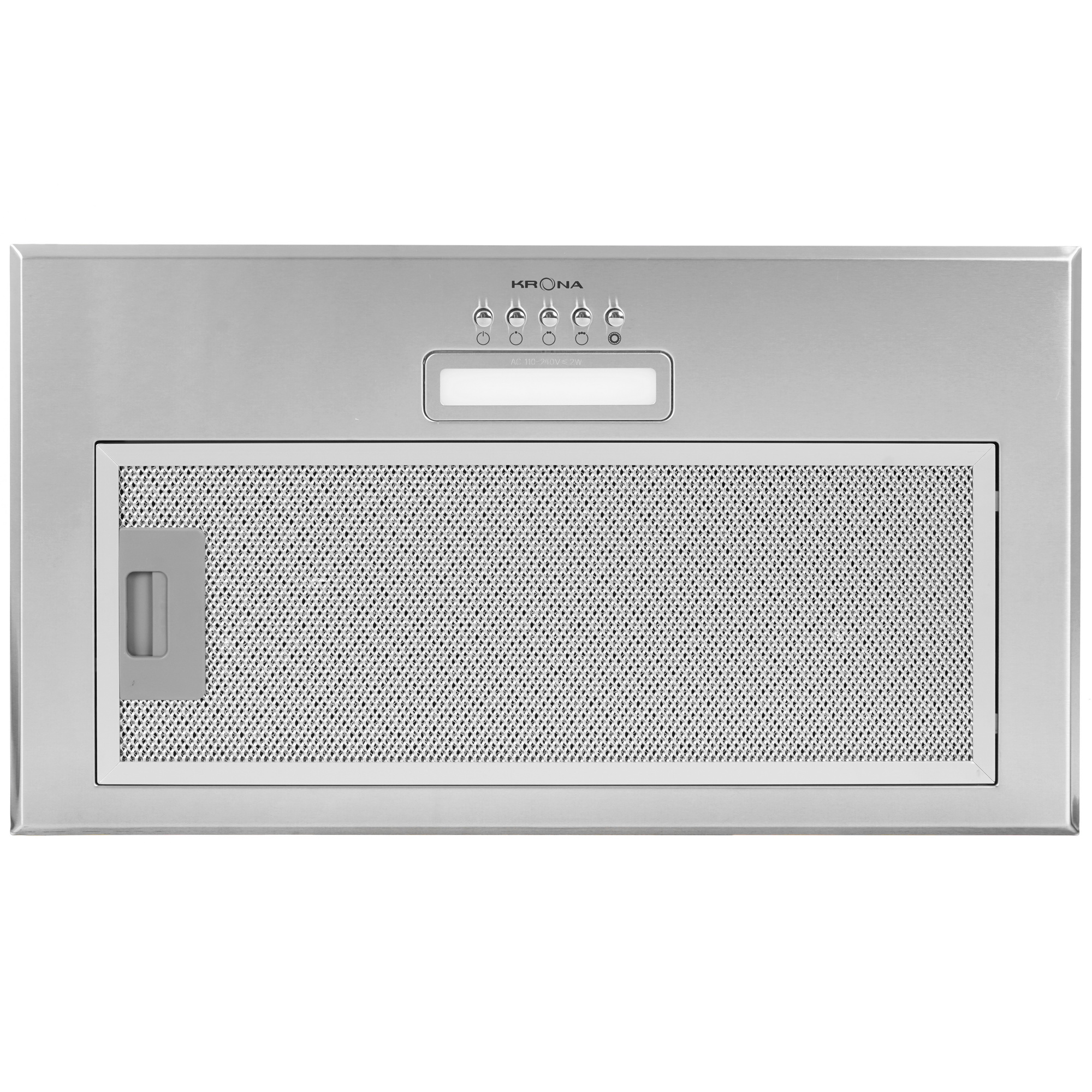 5356573 Вытяжка полновстраиваемая KRONA AMELI LIGHT 600 PB серебристый STDN-0084898 - Вид №5