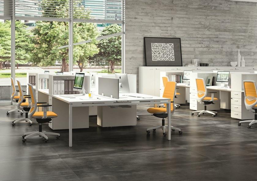 Quadrifoglio Поворотный офисный стул из ткани Okay sun-id-1354813 - Вид №6