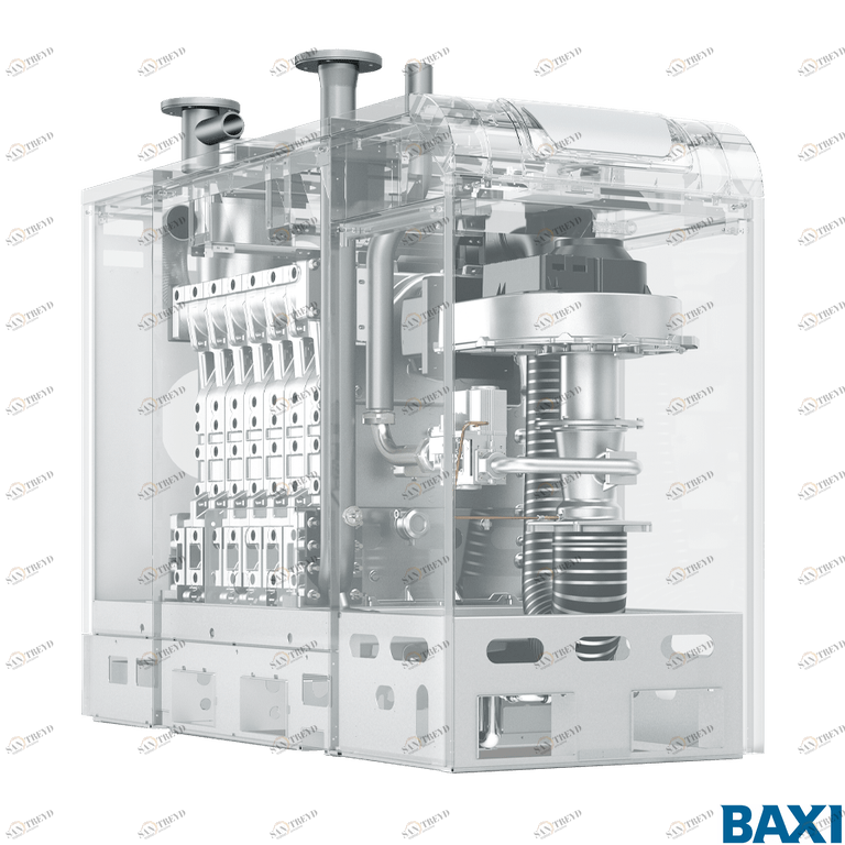 7702604 Напольный газовый конденсационный котел увеличенной мощности BAXI POWER HT 1.320 BAXI 