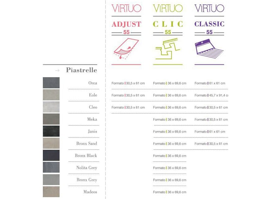 Виниловый пол с цементным эффектом gerflor Virtuo ARCH-00045688 - Вид №2