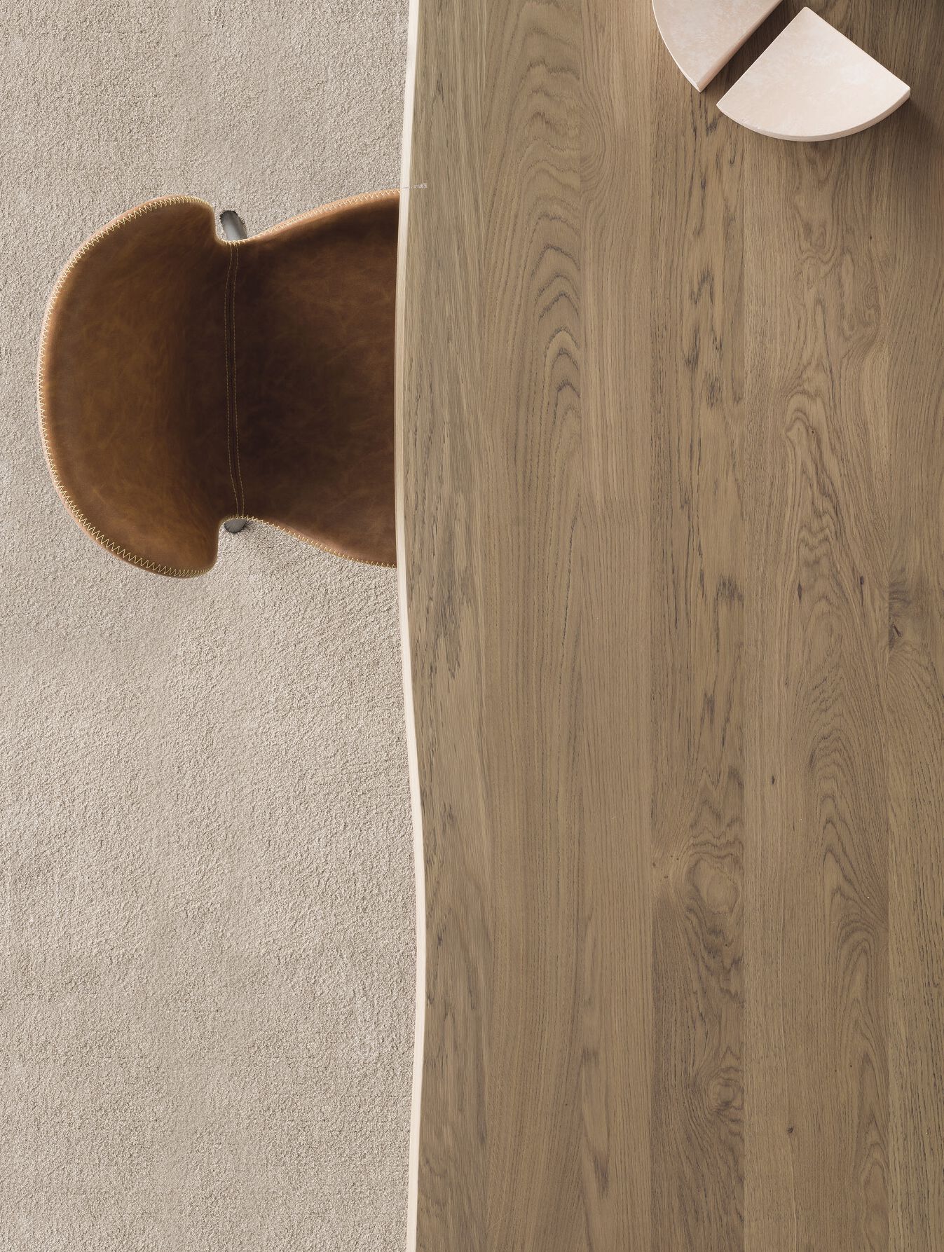 Прямоугольная столешница из дуба Devina Nais Free ARCH-00004391 - Вид №2